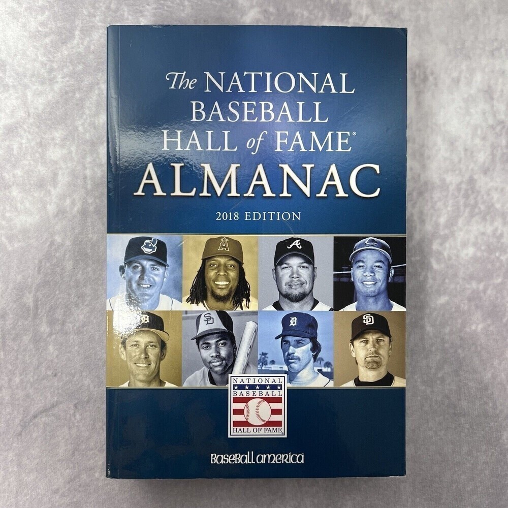 NATIONAL Baseball Hall of Fame Almanac : 2018 Edition by Baseball America NEW